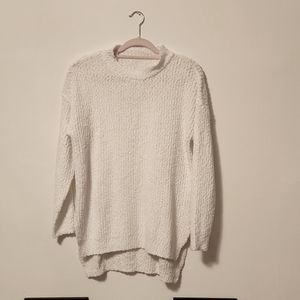 Oversize white sweater